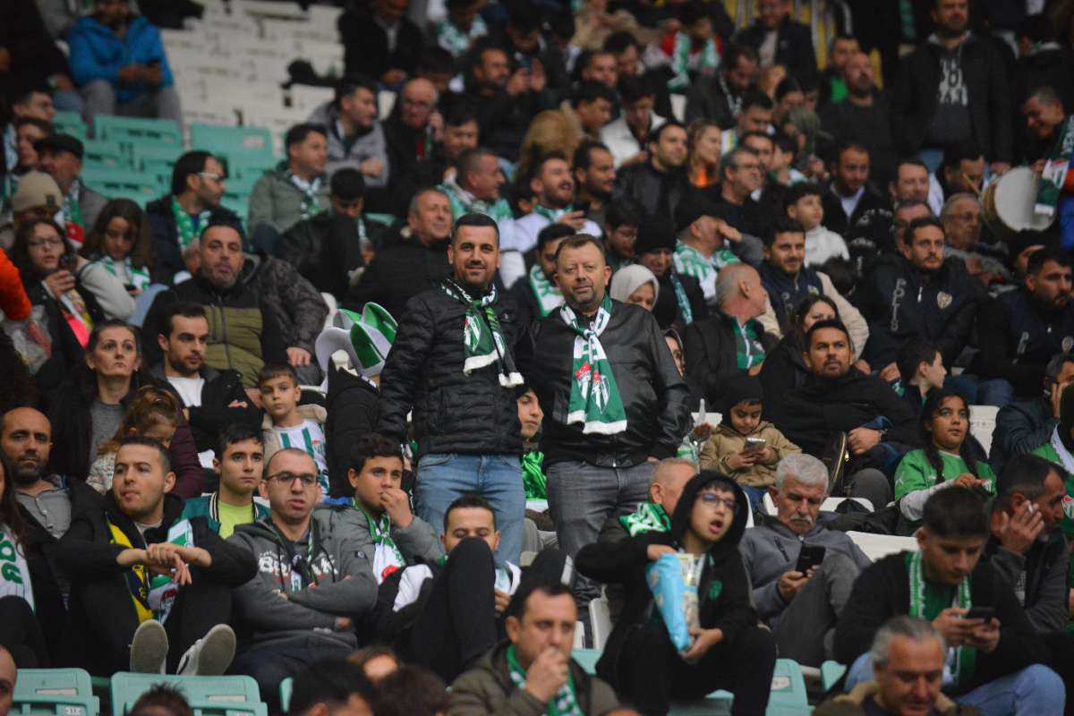 (ÖZEL) Bursaspor - Fethiyespor taraftar fotoğrafları 2