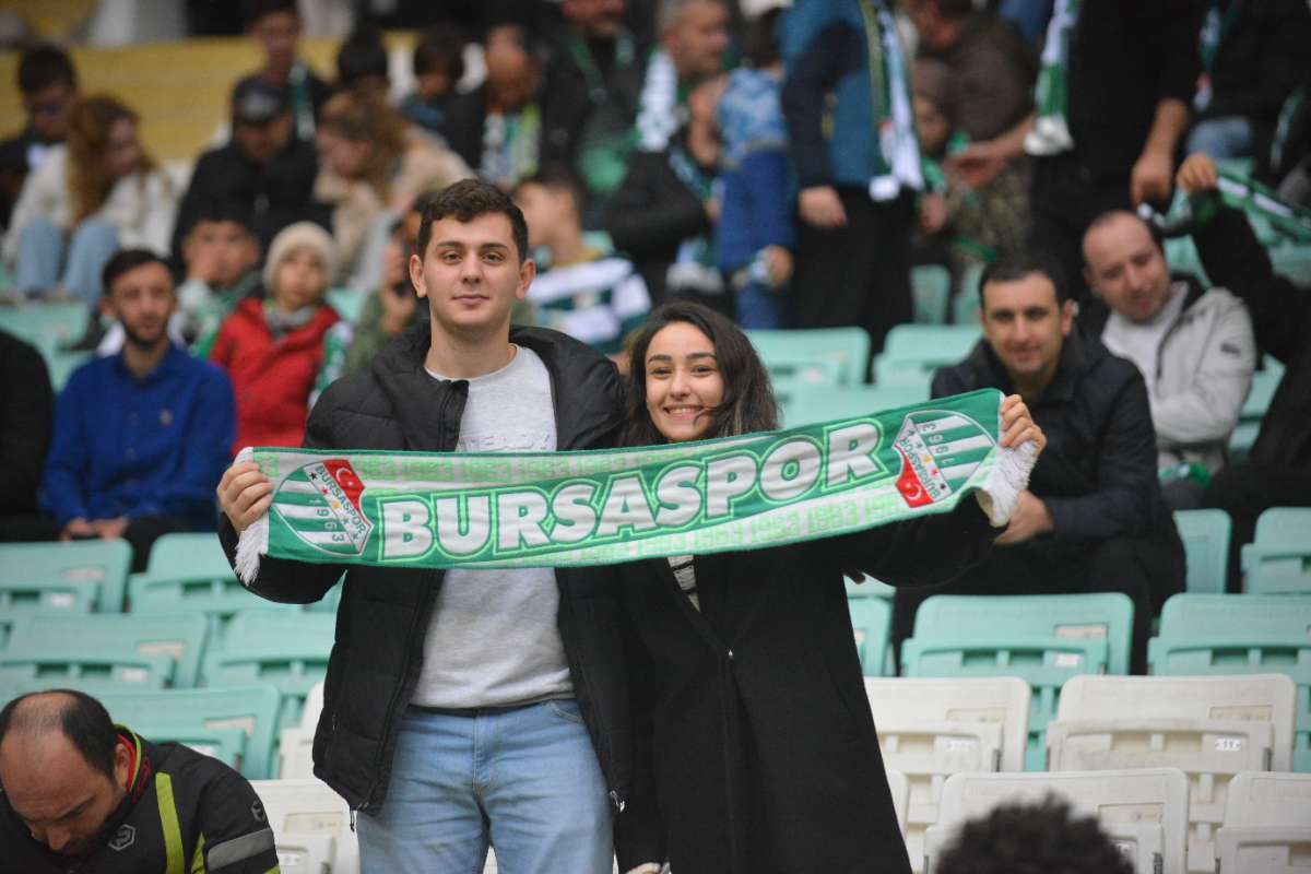 (ÖZEL) Bursaspor - Fethiyespor taraftar fotoğrafları 2