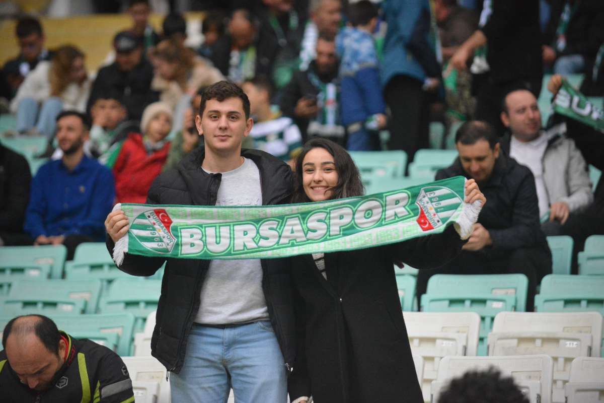(ÖZEL) Bursaspor - Fethiyespor taraftar fotoğrafları 2