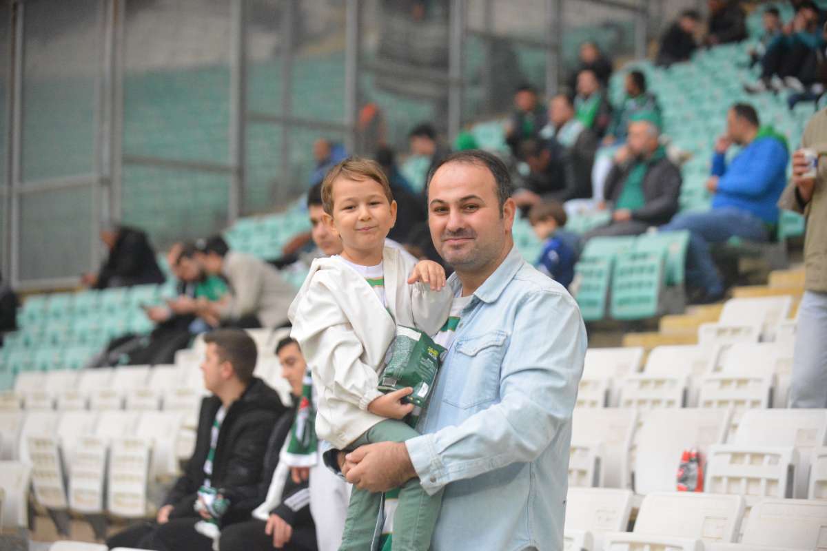 (ÖZEL) Bursaspor - Fethiyespor taraftar fotoğrafları 2