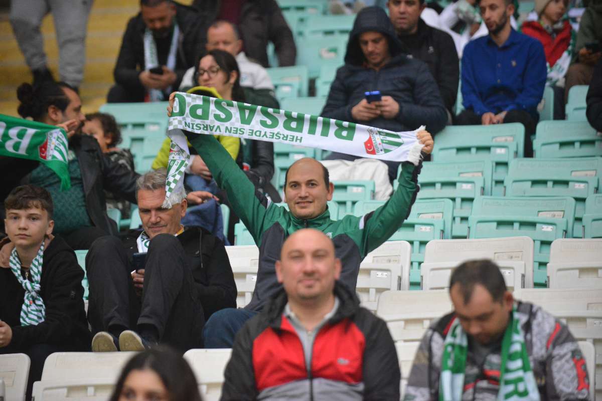 (ÖZEL) Bursaspor - Fethiyespor taraftar fotoğrafları 2