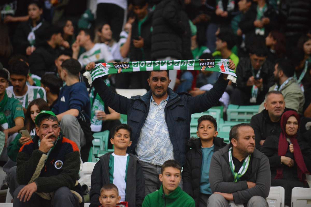 (ÖZEL) Bursaspor - Fethiyespor taraftar fotoğrafları 2