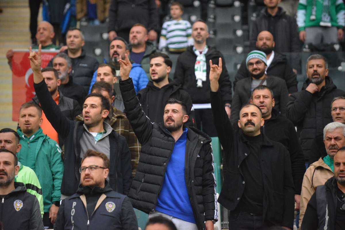 (ÖZEL) Bursaspor - Fethiyespor taraftar fotoğrafları 2