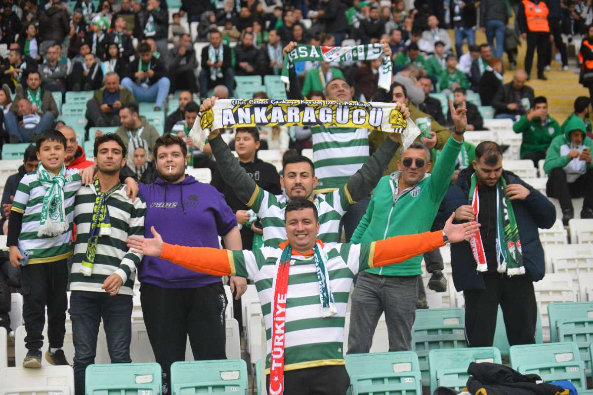 (ÖZEL) Bursaspor - Fethiyespor taraftar fotoğrafları 2