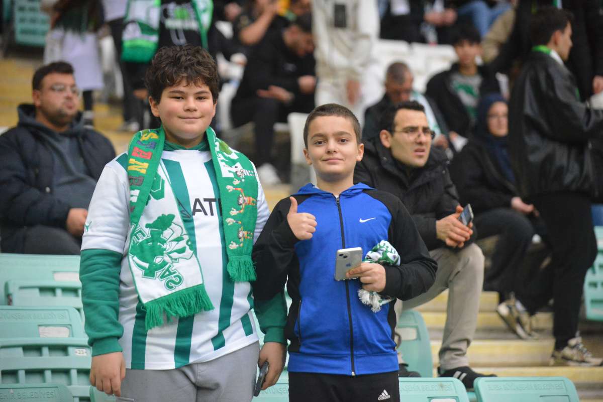 (ÖZEL) Bursaspor - Fethiyespor taraftar fotoğrafları 2