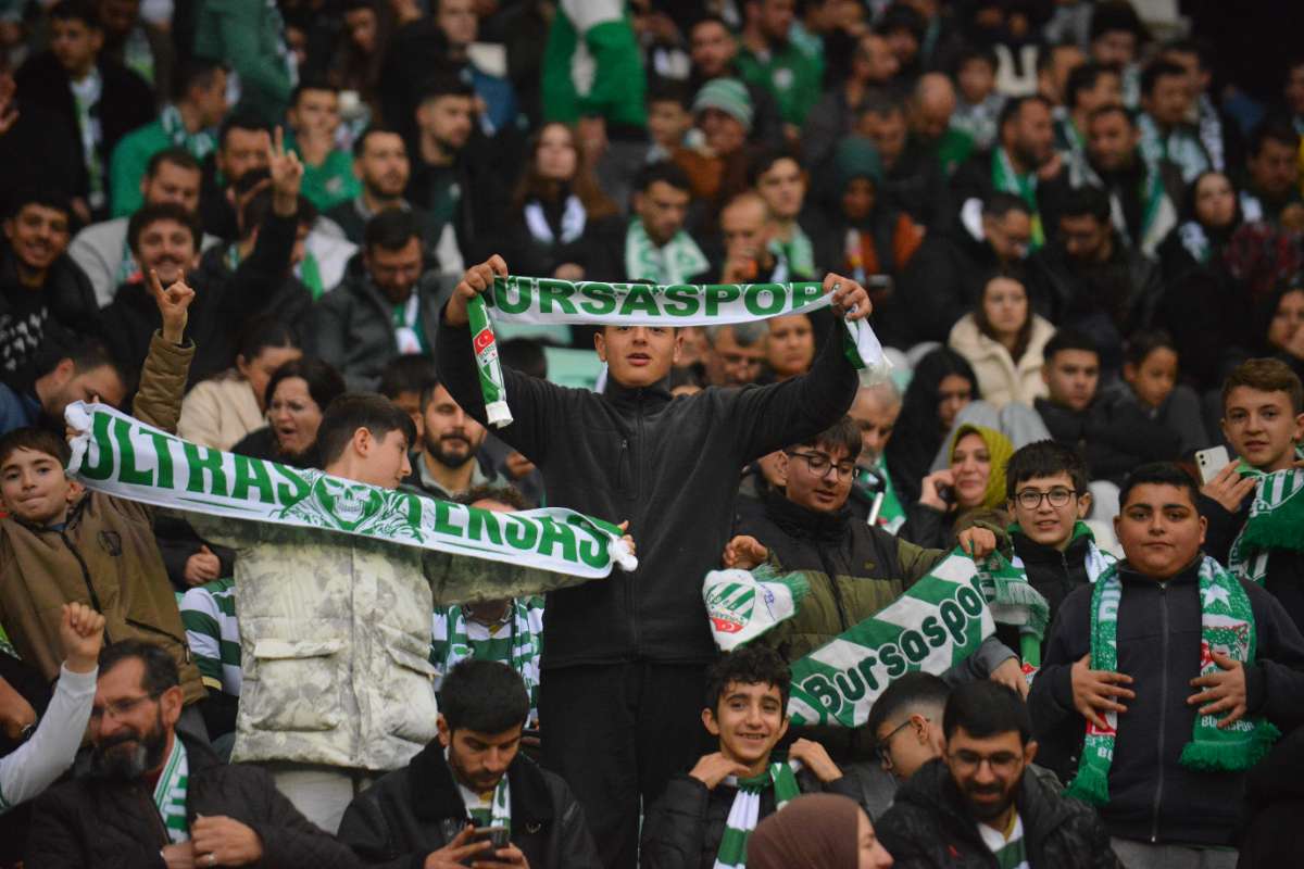 (ÖZEL) Bursaspor - Fethiyespor taraftar fotoğrafları 2