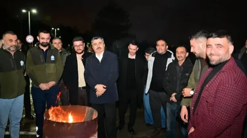 Yıldırım'da Başkan Yılmaz, Veterinerlik personeliyle buluştu