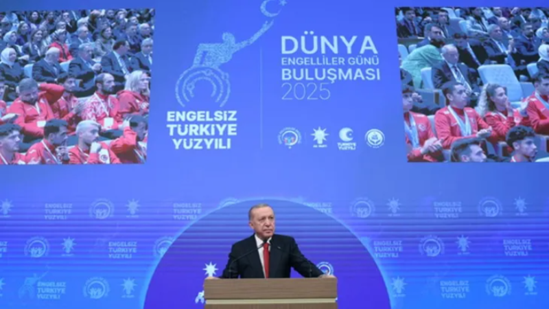 Cumhurbaşkanı Erdoğan: Engelli vatandaşlarımız için 23 yılda tarihi adımlar attık