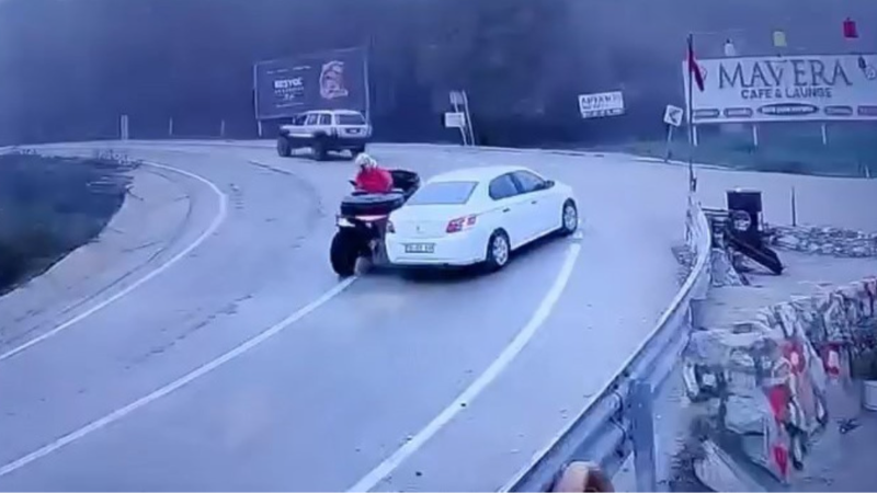 Uludağ yolu buz pistine döndü