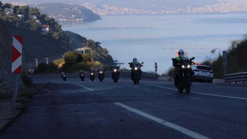 Jandarma'dan motosiklet sürücülerine ileri sürüş kursu