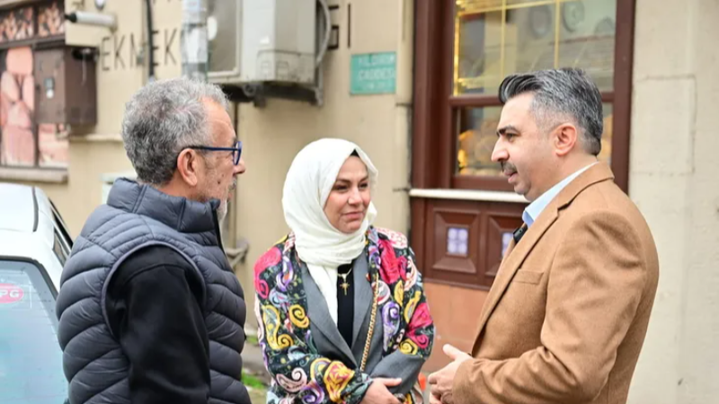 Yıldırım'da Başkan Yılmaz'dan esnaf ziyareti