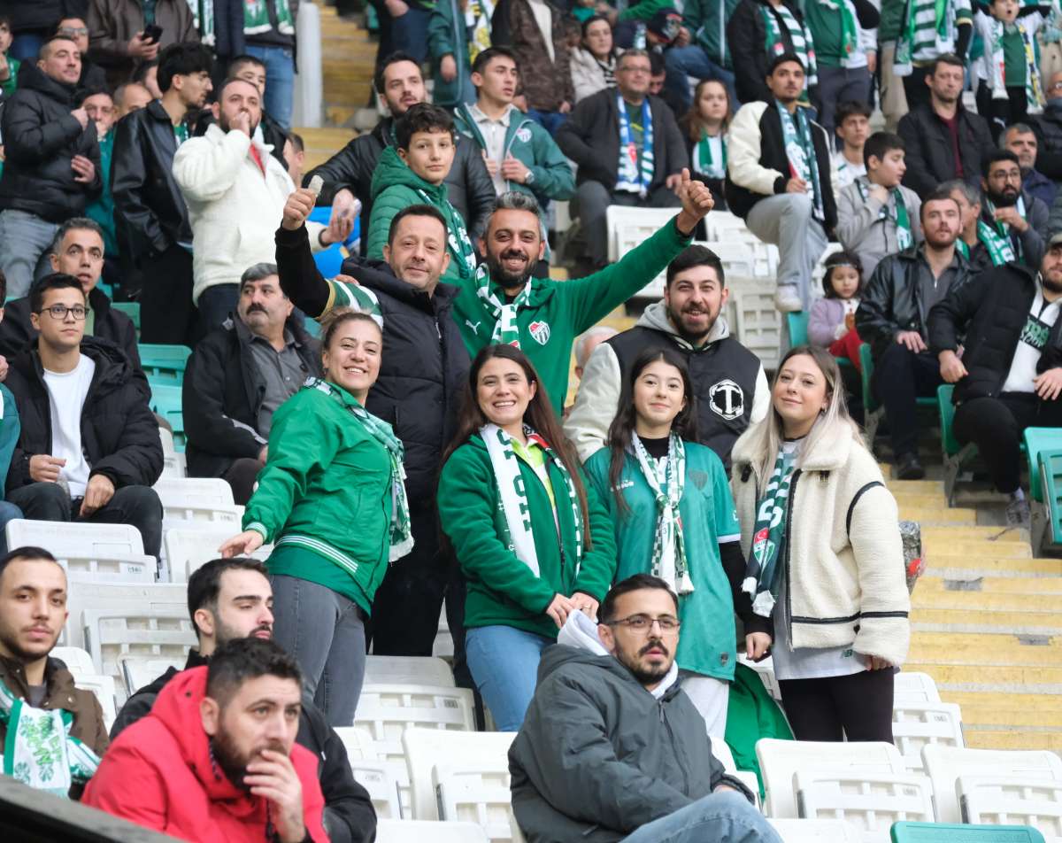 (ÖZEL) Bursaspor - Ankara Demirspor taraftar fotoğrafları 1