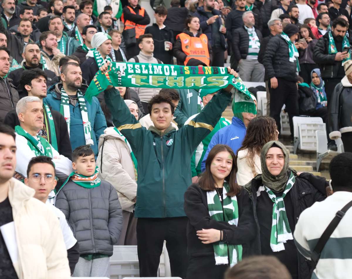 (ÖZEL) Bursaspor - Ankara Demirspor taraftar fotoğrafları 1