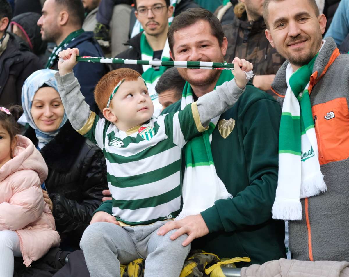 (ÖZEL) Bursaspor - Ankara Demirspor taraftar fotoğrafları 1