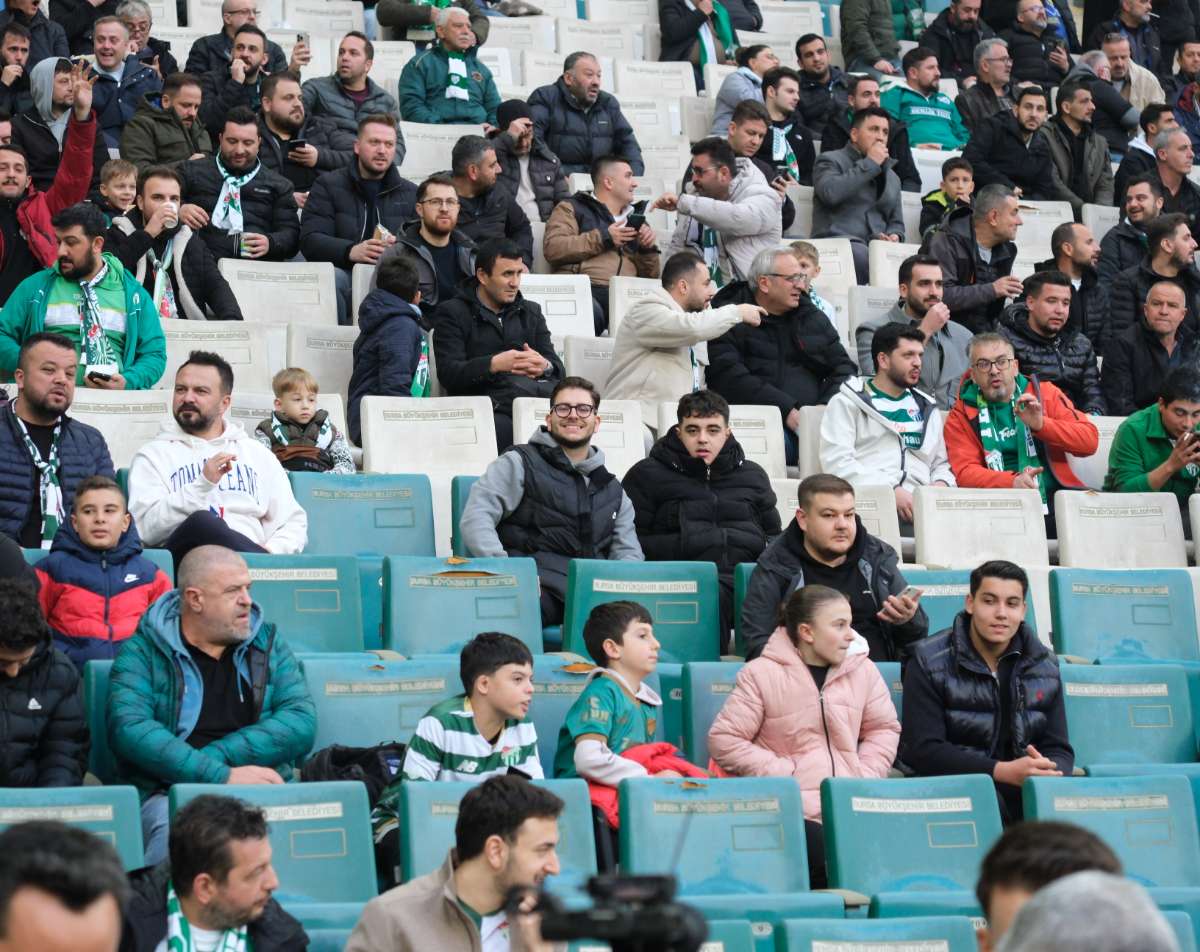 (ÖZEL) Bursaspor - Ankara Demirspor taraftar fotoğrafları 1