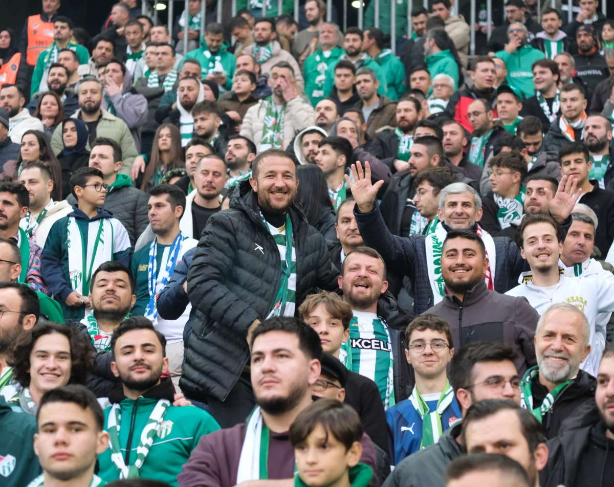 (ÖZEL) Bursaspor - Ankara Demirspor taraftar fotoğrafları 1