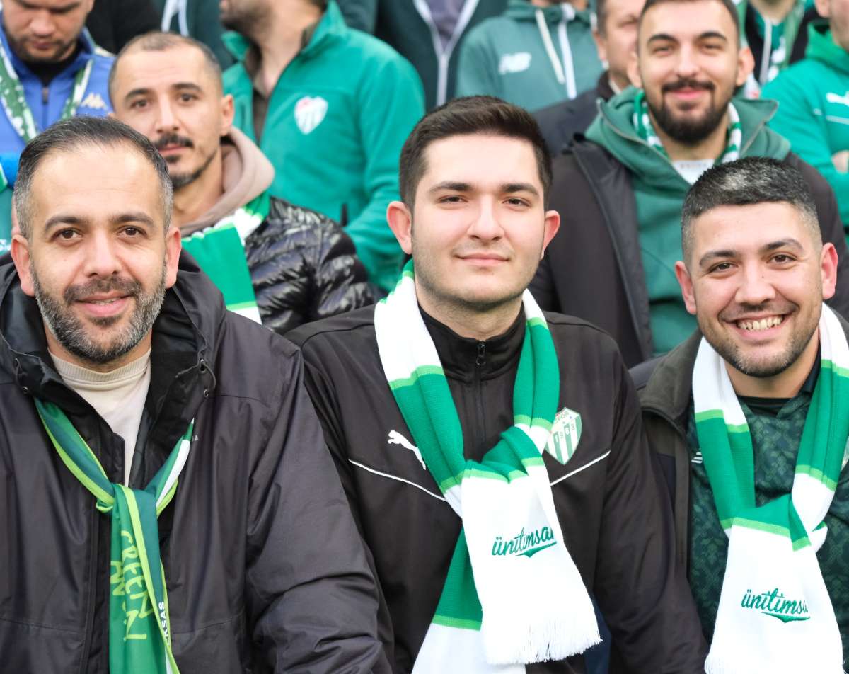 (ÖZEL) Bursaspor - Ankara Demirspor taraftar fotoğrafları 1