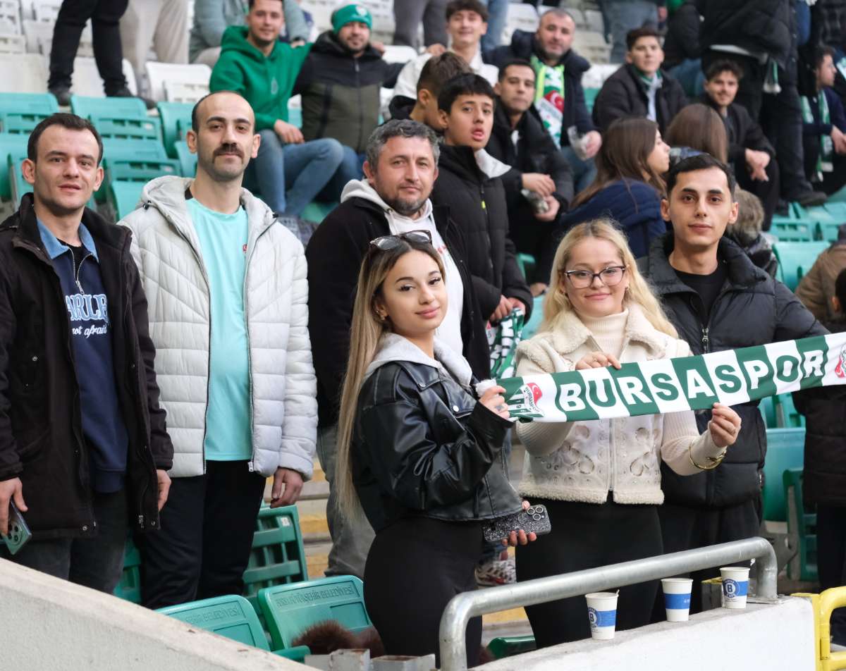 (ÖZEL) Bursaspor - Ankara Demirspor taraftar fotoğrafları 1
