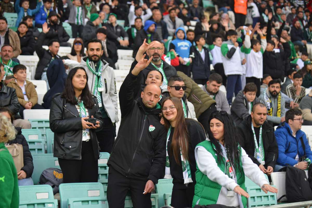 (ÖZEL) Bursaspor - Ankara Demirspor taraftar fotoğrafları 2