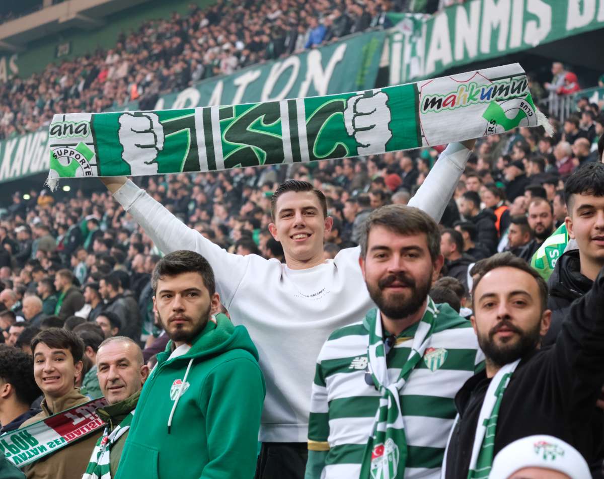 (ÖZEL) Bursaspor - Ankara Demirspor taraftar fotoğrafları 3