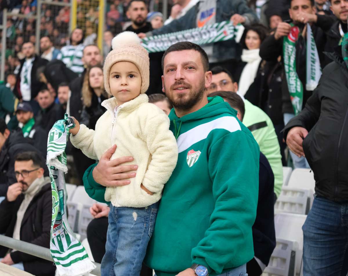 (ÖZEL) Bursaspor - Ankara Demirspor taraftar fotoğrafları 3