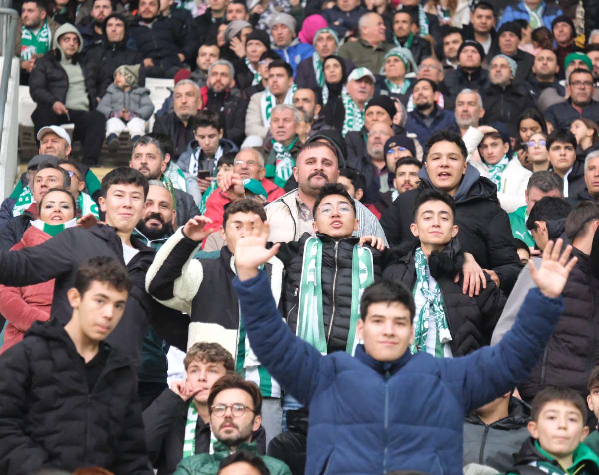 (ÖZEL) Bursaspor - Ankara Demirspor taraftar fotoğrafları 3