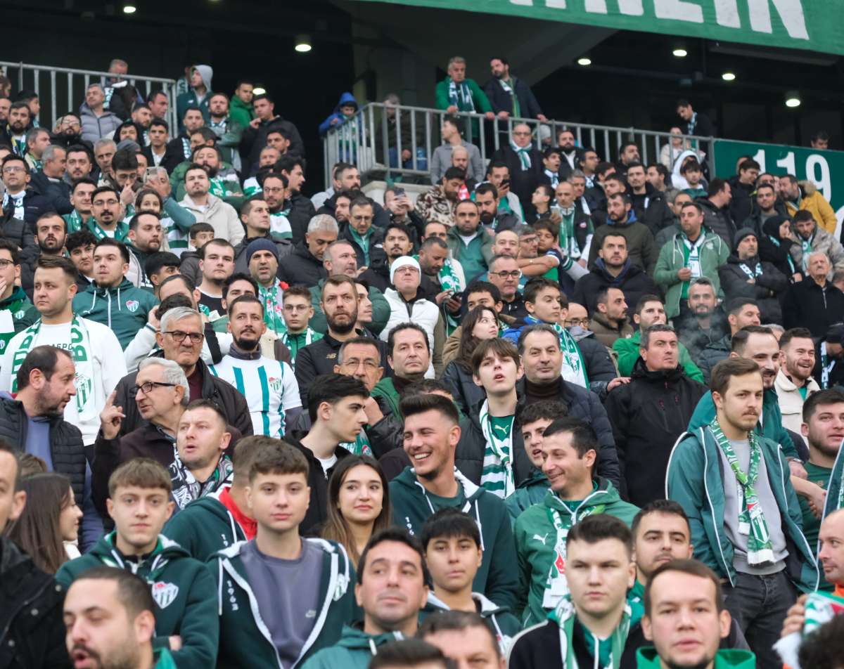 (ÖZEL) Bursaspor - Ankara Demirspor taraftar fotoğrafları 3