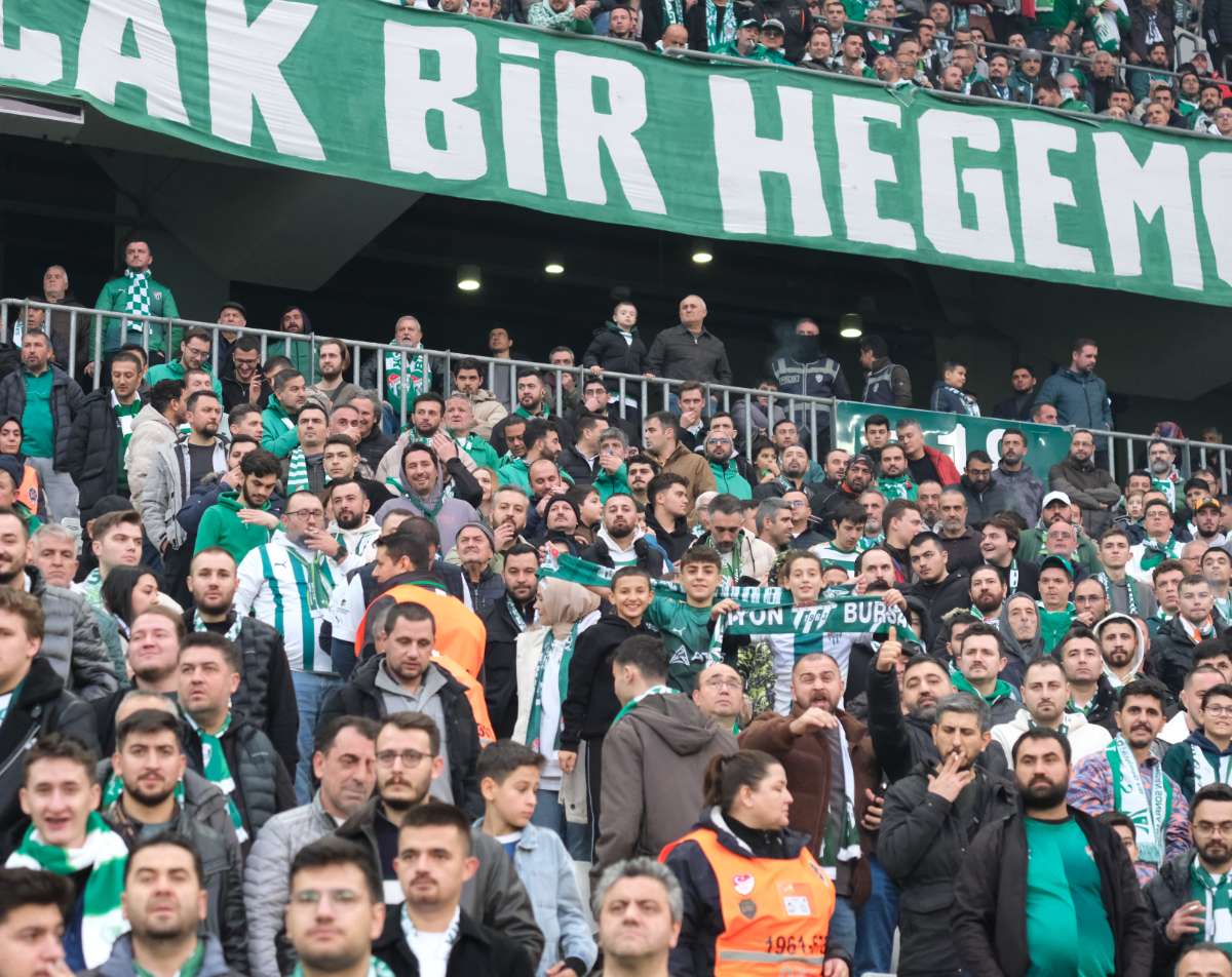 (ÖZEL) Bursaspor - Ankara Demirspor taraftar fotoğrafları 3