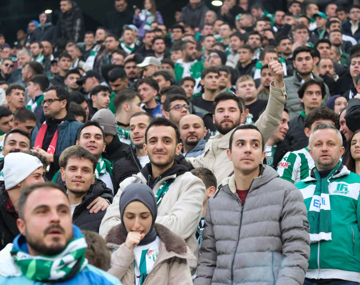 (ÖZEL) Bursaspor - Ankara Demirspor taraftar fotoğrafları 3
