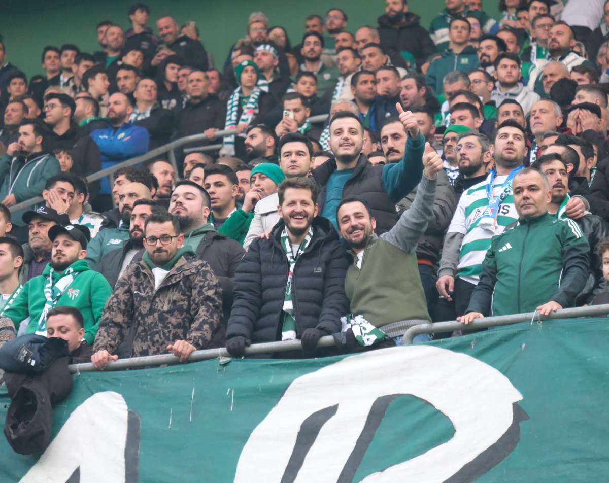 (ÖZEL) Bursaspor - Ankara Demirspor taraftar fotoğrafları 3