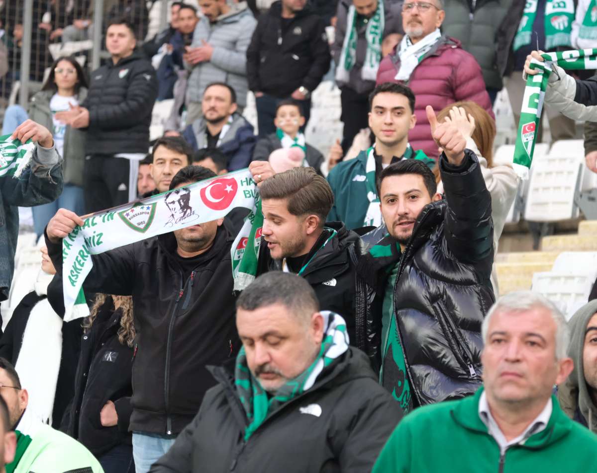 (ÖZEL) Bursaspor - Ankara Demirspor taraftar fotoğrafları 3