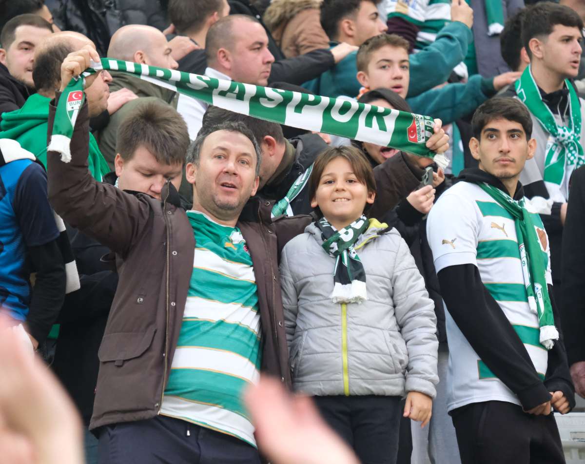 (ÖZEL) Bursaspor - Ankara Demirspor taraftar fotoğrafları 3