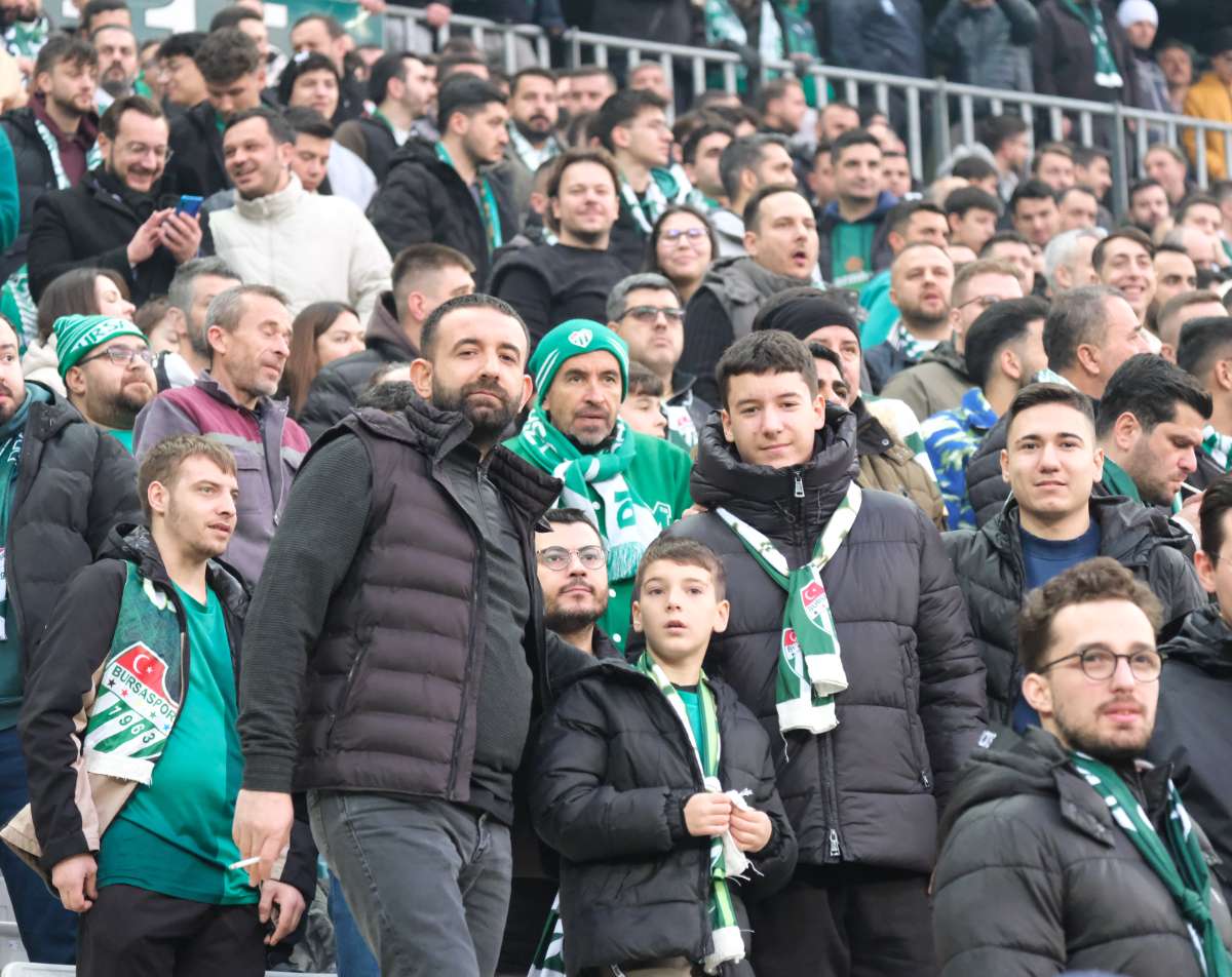 (ÖZEL) Bursaspor - Ankara Demirspor taraftar fotoğrafları 3
