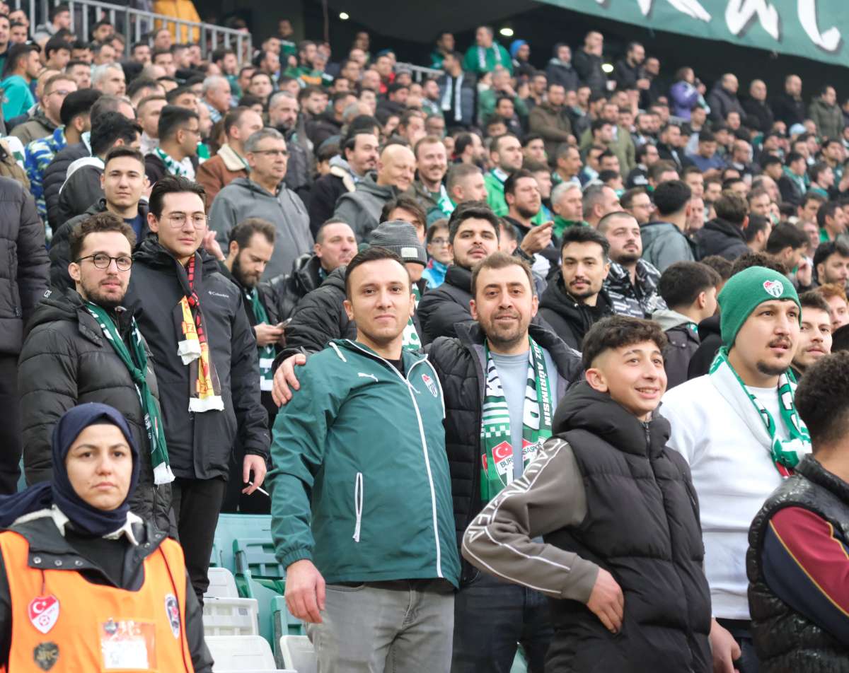 (ÖZEL) Bursaspor - Ankara Demirspor taraftar fotoğrafları 3