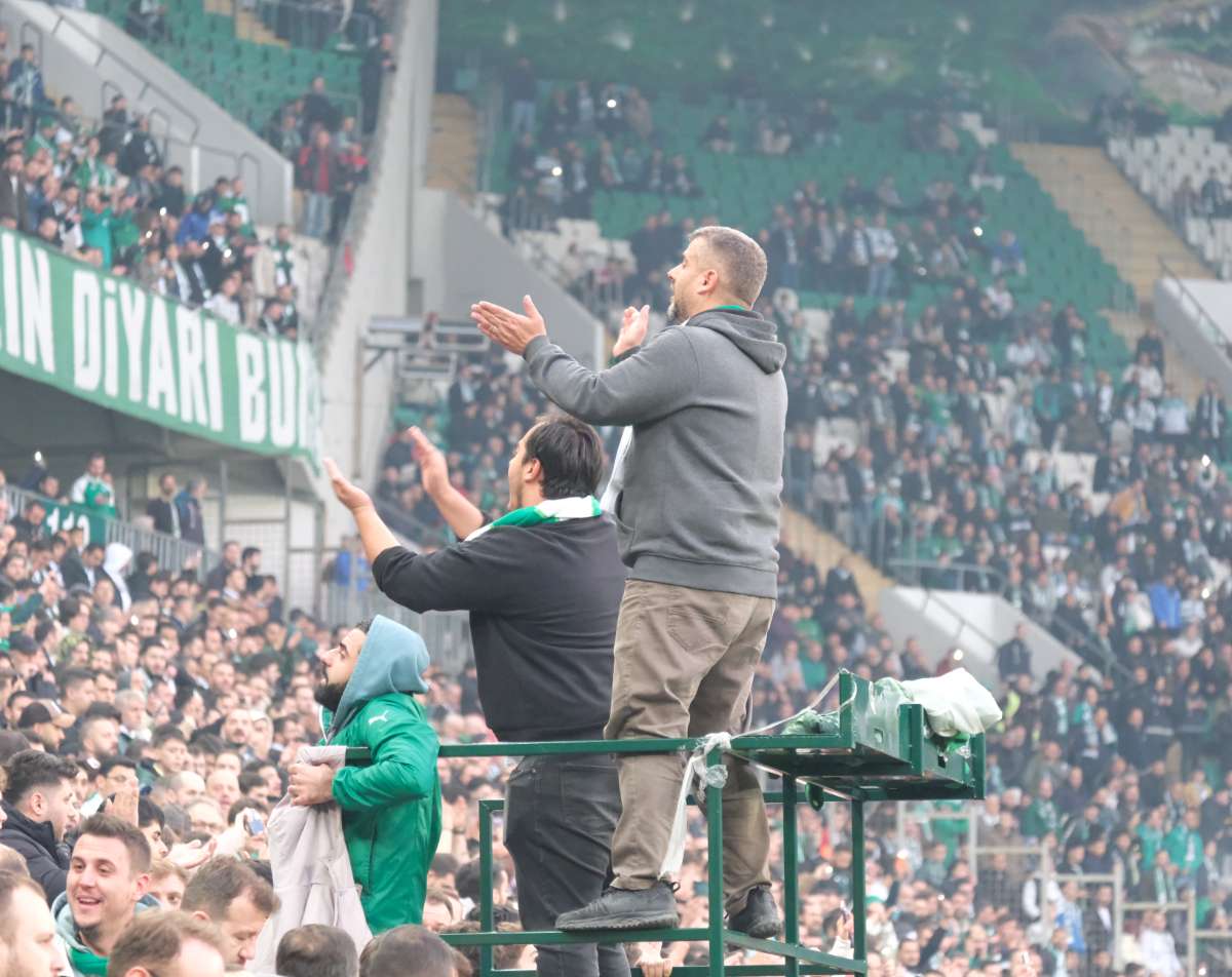 (ÖZEL) Bursaspor - Ankara Demirspor taraftar fotoğrafları 3