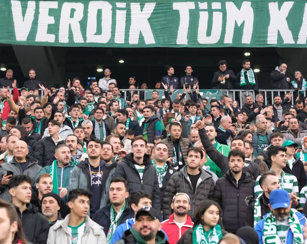 (ÖZEL) Bursaspor - Ankara Demirspor taraftar fotoğrafları 3