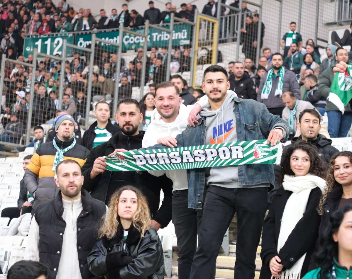 (ÖZEL) Bursaspor - Ankara Demirspor taraftar fotoğrafları 3