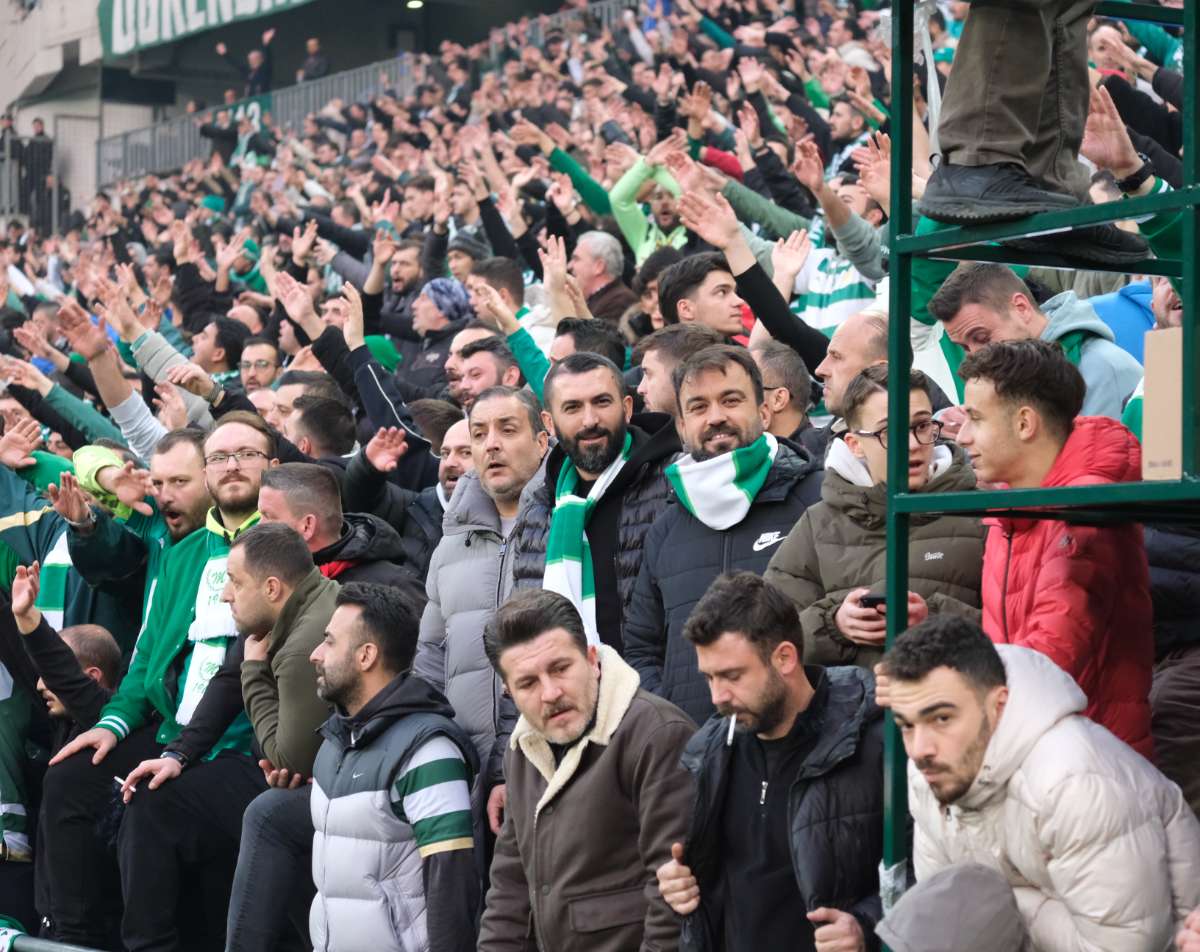 (ÖZEL) Bursaspor - Ankara Demirspor taraftar fotoğrafları 3