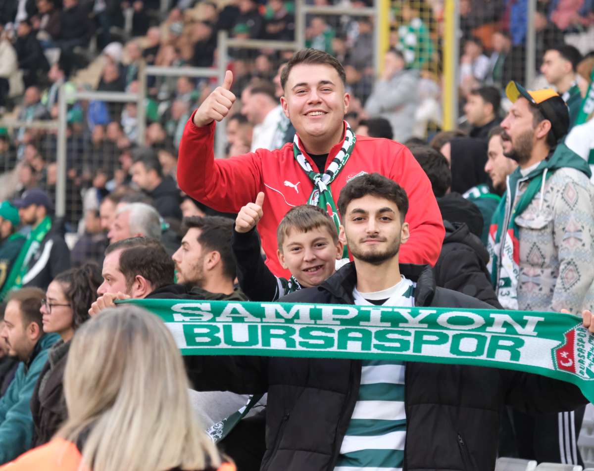 (ÖZEL) Bursaspor - Ankara Demirspor taraftar fotoğrafları 3