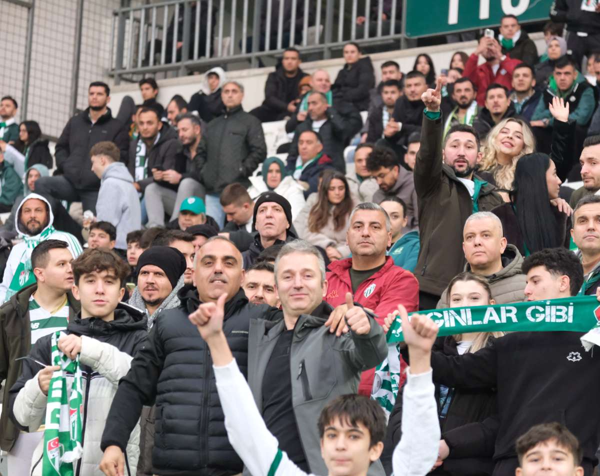 (ÖZEL) Bursaspor - Ankara Demirspor taraftar fotoğrafları 3