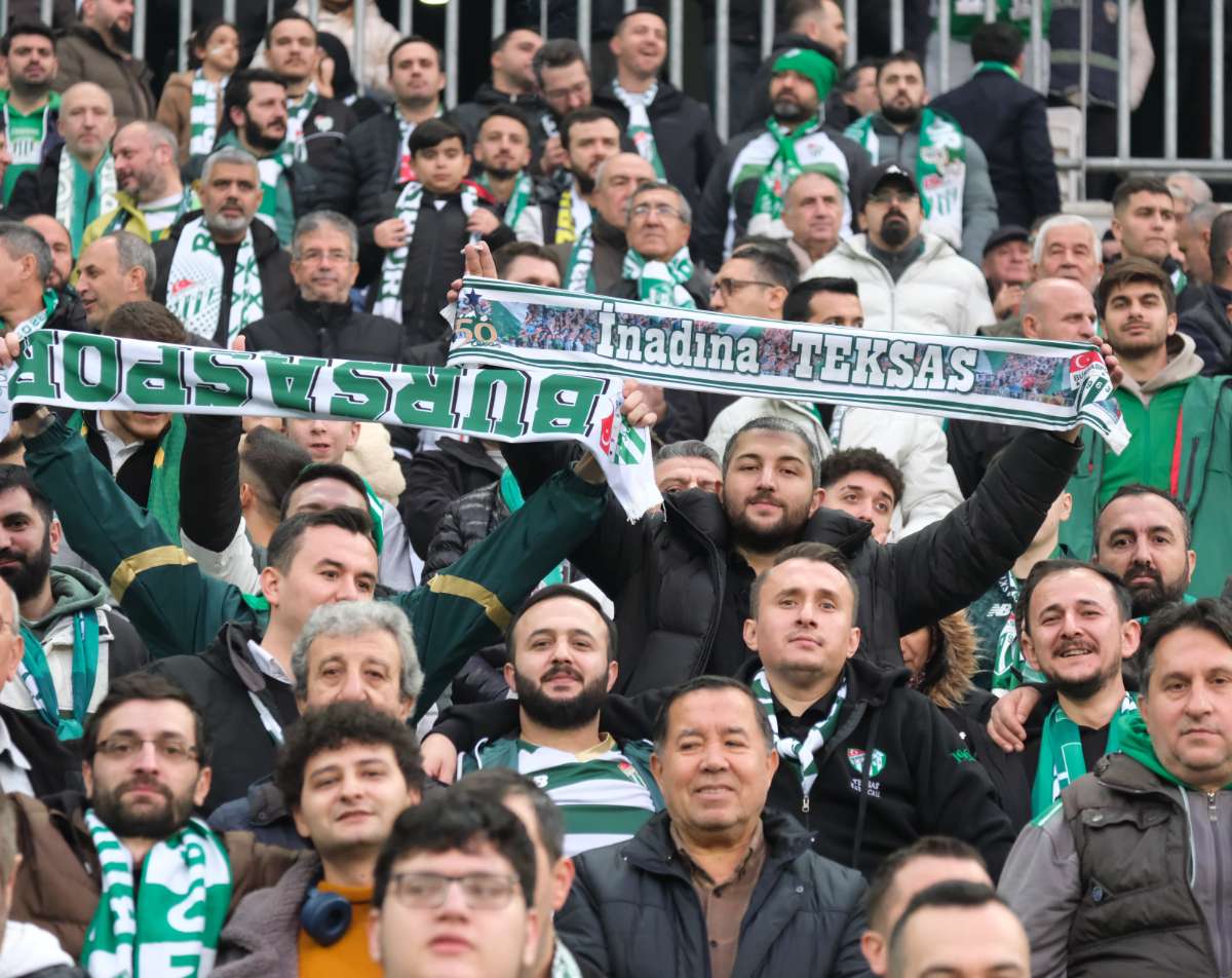 (ÖZEL) Bursaspor - Ankara Demirspor taraftar fotoğrafları 3