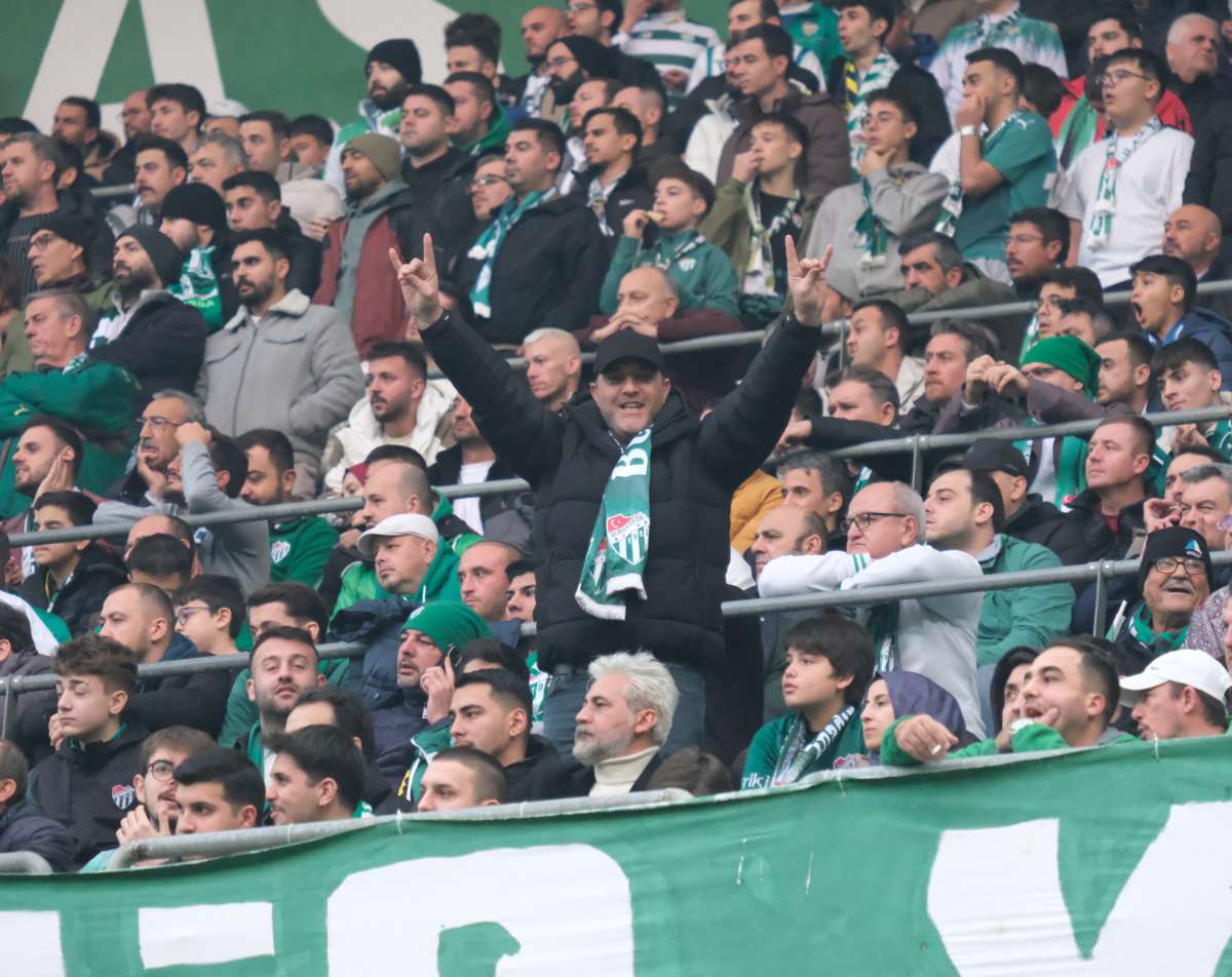 (ÖZEL) Bursaspor - Ankara Demirspor taraftar fotoğrafları 3