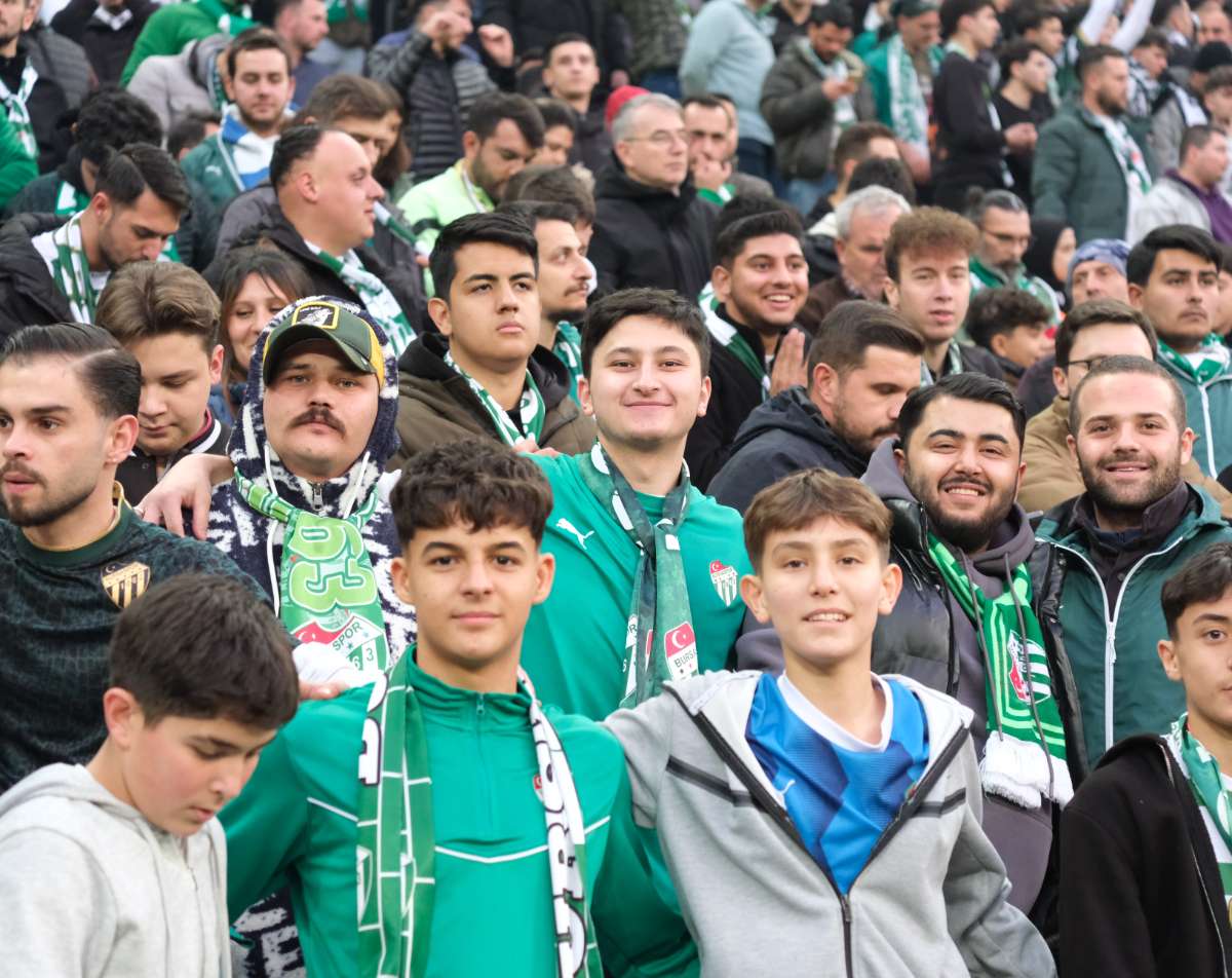 (ÖZEL) Bursaspor - Ankara Demirspor taraftar fotoğrafları 3