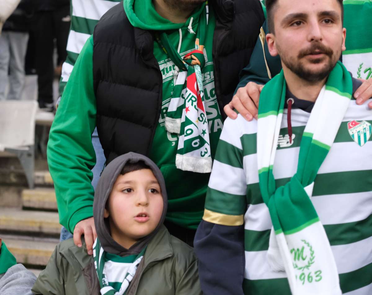 (ÖZEL) Bursaspor - Ankara Demirspor taraftar fotoğrafları 3