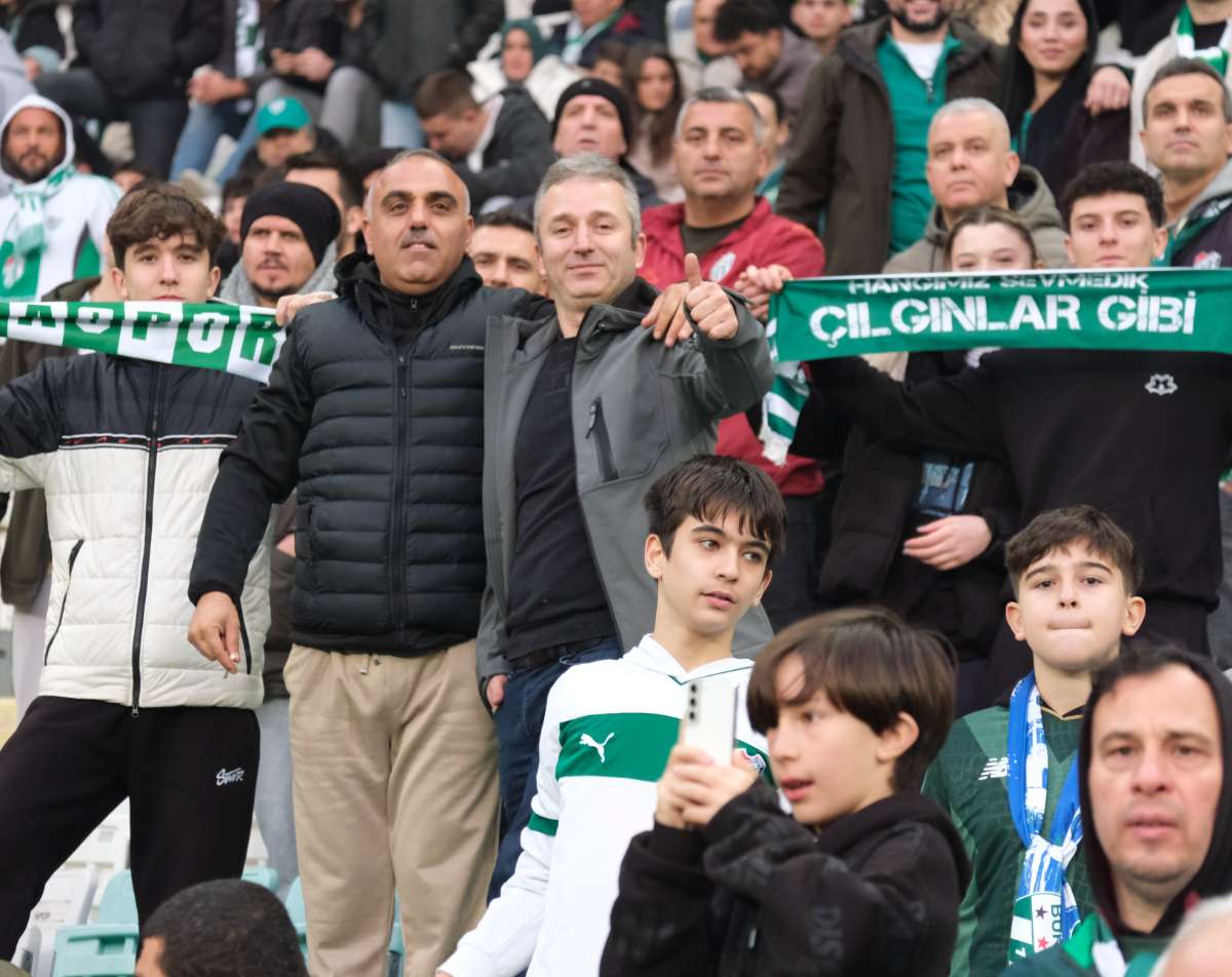(ÖZEL) Bursaspor - Ankara Demirspor taraftar fotoğrafları 3