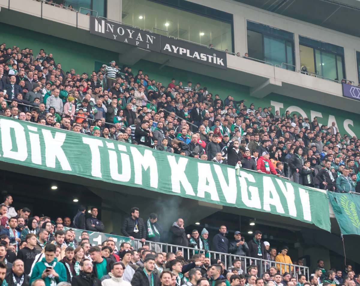 (ÖZEL) Bursaspor - Ankara Demirspor taraftar fotoğrafları 3