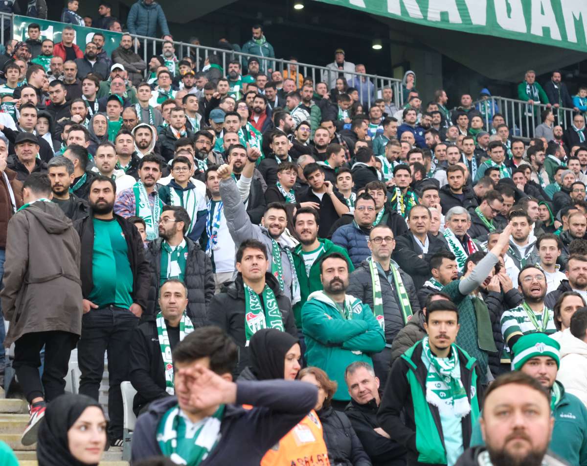 (ÖZEL) Bursaspor - Ankara Demirspor taraftar fotoğrafları 3