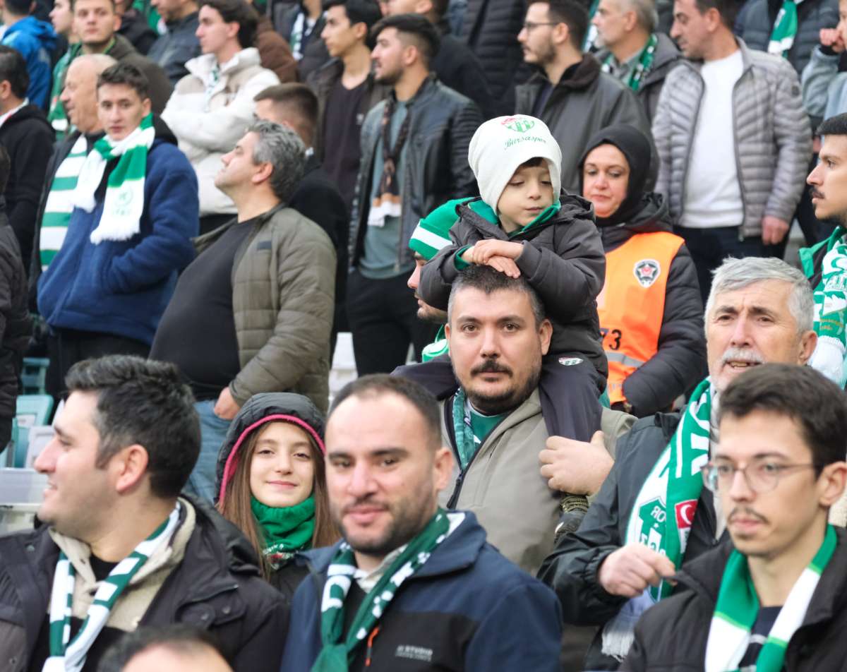 (ÖZEL) Bursaspor - Ankara Demirspor taraftar fotoğrafları 3