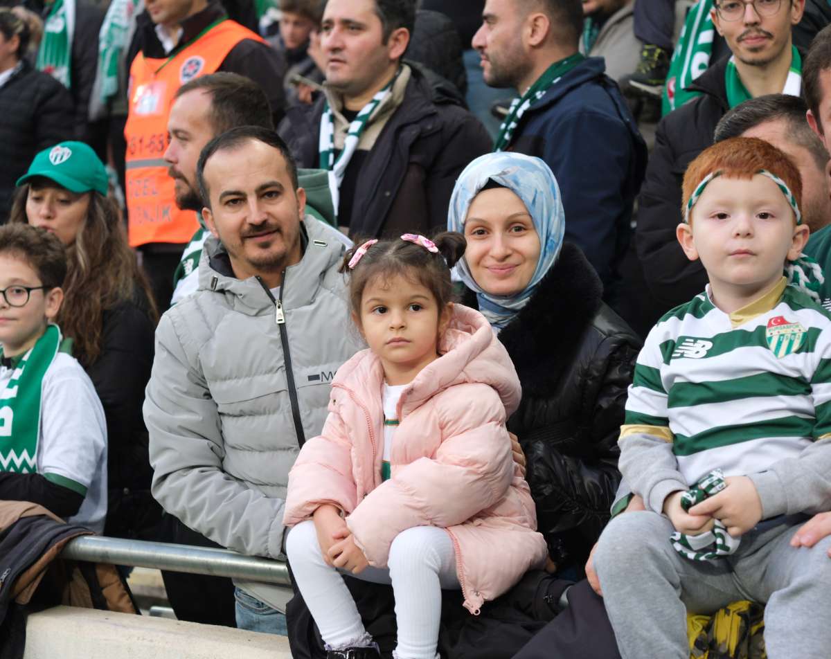 (ÖZEL) Bursaspor - Ankara Demirspor taraftar fotoğrafları 3