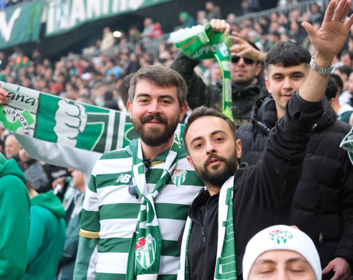 (ÖZEL) Bursaspor - Ankara Demirspor taraftar fotoğrafları 3